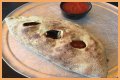 How big is a mellow mushroom calzone?